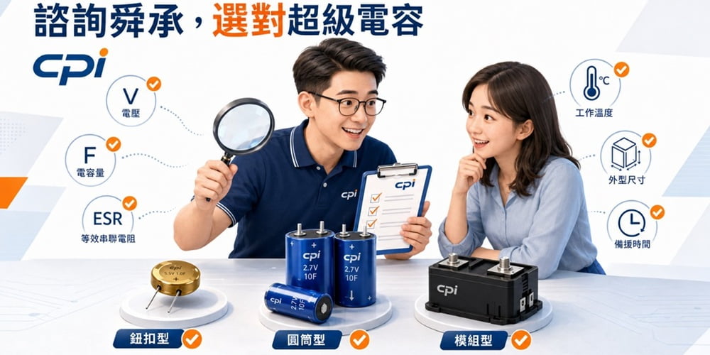 超級電容選型與詢價前準備