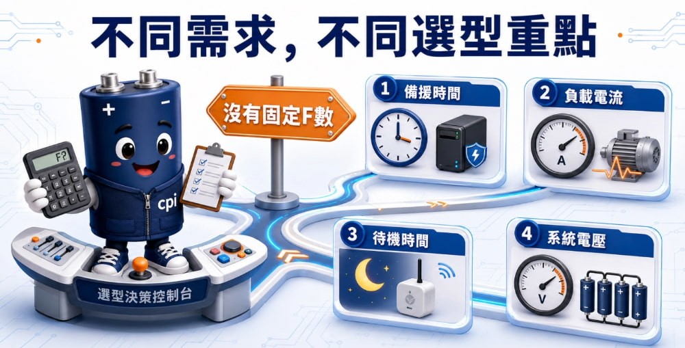 不同使用需求，法拉電容的選型重點有什麼不同？