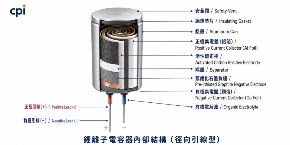 鋰離子電容是什麼？一次看懂 LIC 原理、優缺點、應用與選型重點