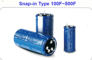 捲繞型超電容 100~500F